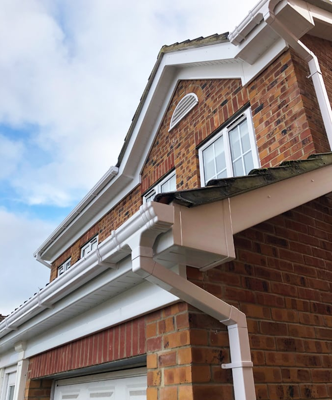 fascias-soffits image showing recently installed fascias and soffits in sheffield